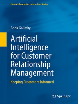 cover image of Artificial Intelligence for Customer Relationship Management
